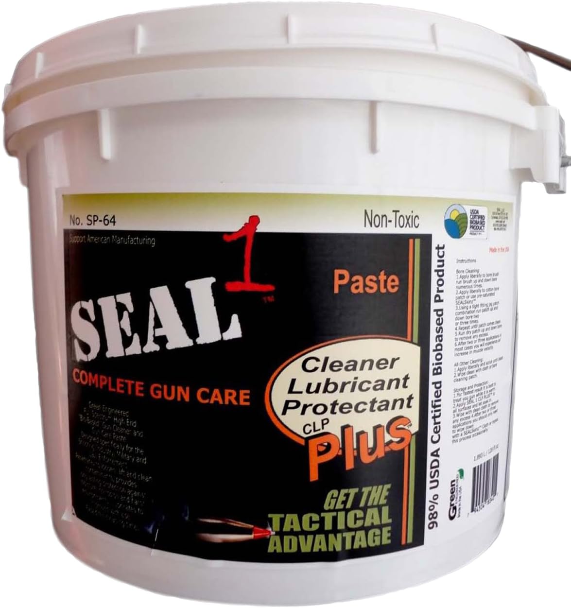 SEAL 1 CLP Plus Paste in Pail, 1/2-Gallon