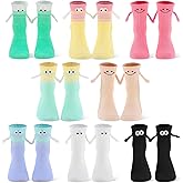 scenicamp 8 Pairs Magnetic Hands Holding Socks Funny Couple Socks Cute Birthday Gifts Crazy Christmas Gifts (Multicolor)