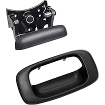 GAMPRO Tailgate Handle Bezel Trim For 1999-2006 Chevy Silverado GMC Sierra - Replacement #15997911