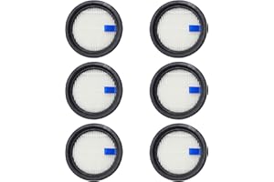 Chuancheng 6 PCS Hepa Filter for Tikom V500 Cordless Vacuum Cleaner Filters Replacement Part for Tikom 40KPa/450W Stick Vacuu