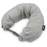 Samsonite Microbead 3-in-1 Neck Travel Pillow, Frost Grey, One Size