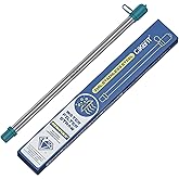 Personal Survival Straw.316L Stainless Steel Reusable Water Filter Straw Portable Water Purifier Straw for Camping Hiking Backpacking Travel, Emergency Survival Gear（ Dark Green,1 Pcs）