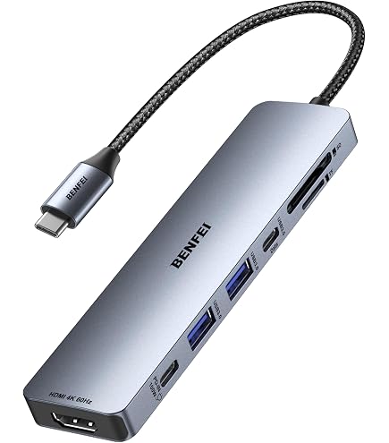 Dell Pro 7-in-1 USB-C Travel Hub DA326・(DA326-BK-EMEA)・ : Amazon