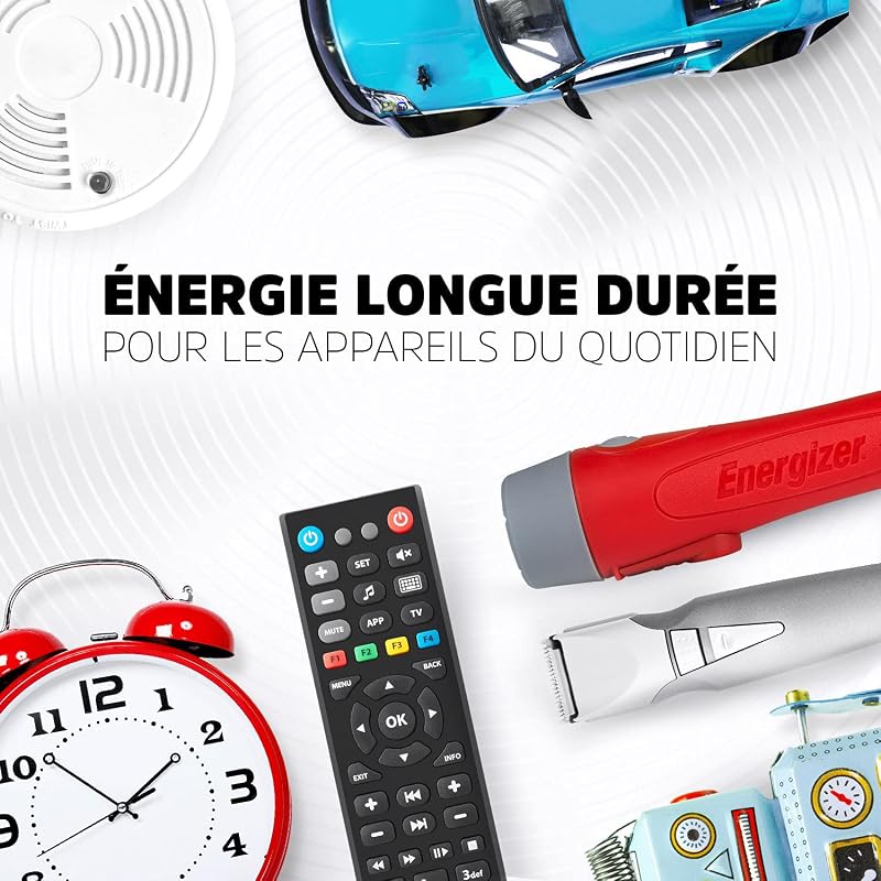 Alkaline Power Piles AA (Lot de 48), 1,5V, Énergie Longue durée