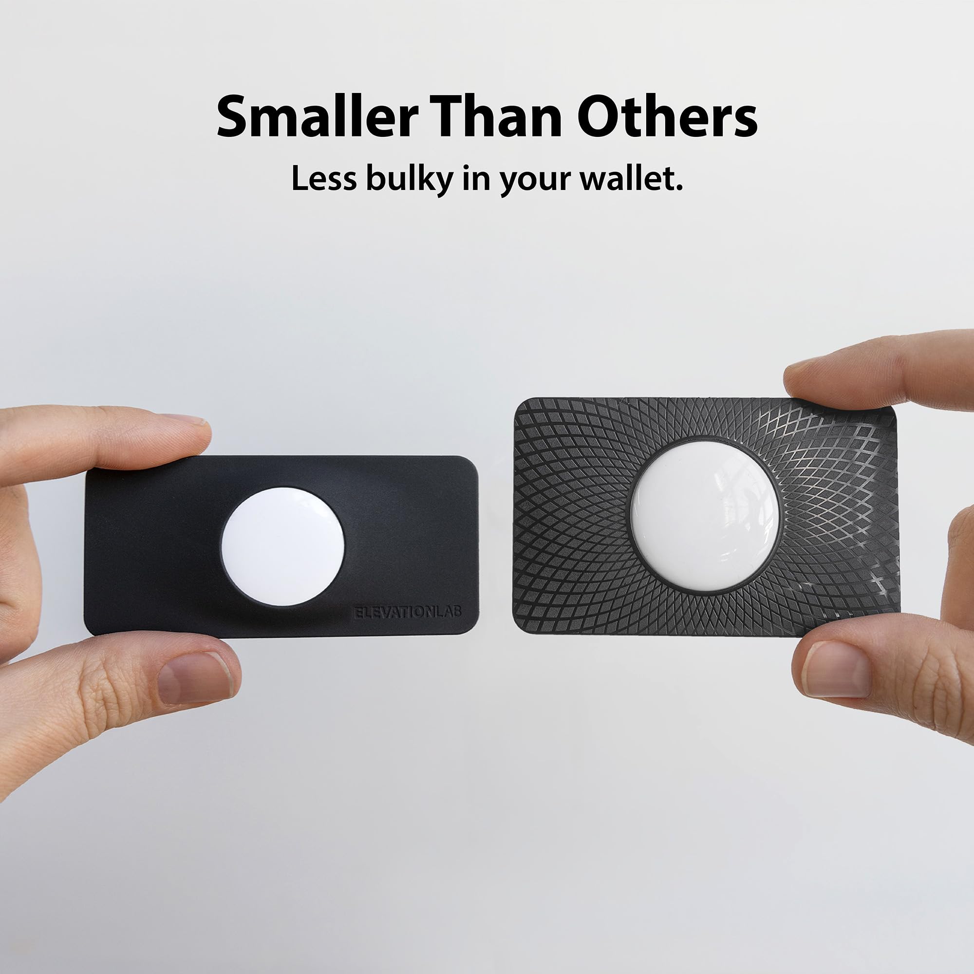TagVault™ AirTag Wallet Holder - The Thinnest AirTag Wallet Card Insert | Flexible, Stays Hidden, Patent Pending | Elevation Lab