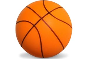 RAINBOWBEAR® Material Upgraded Silent Basketball Size 7 (29.5"), New Dribble Dream Silent Basketball,The Handleshh Silent Basketball Dribbling Indoor