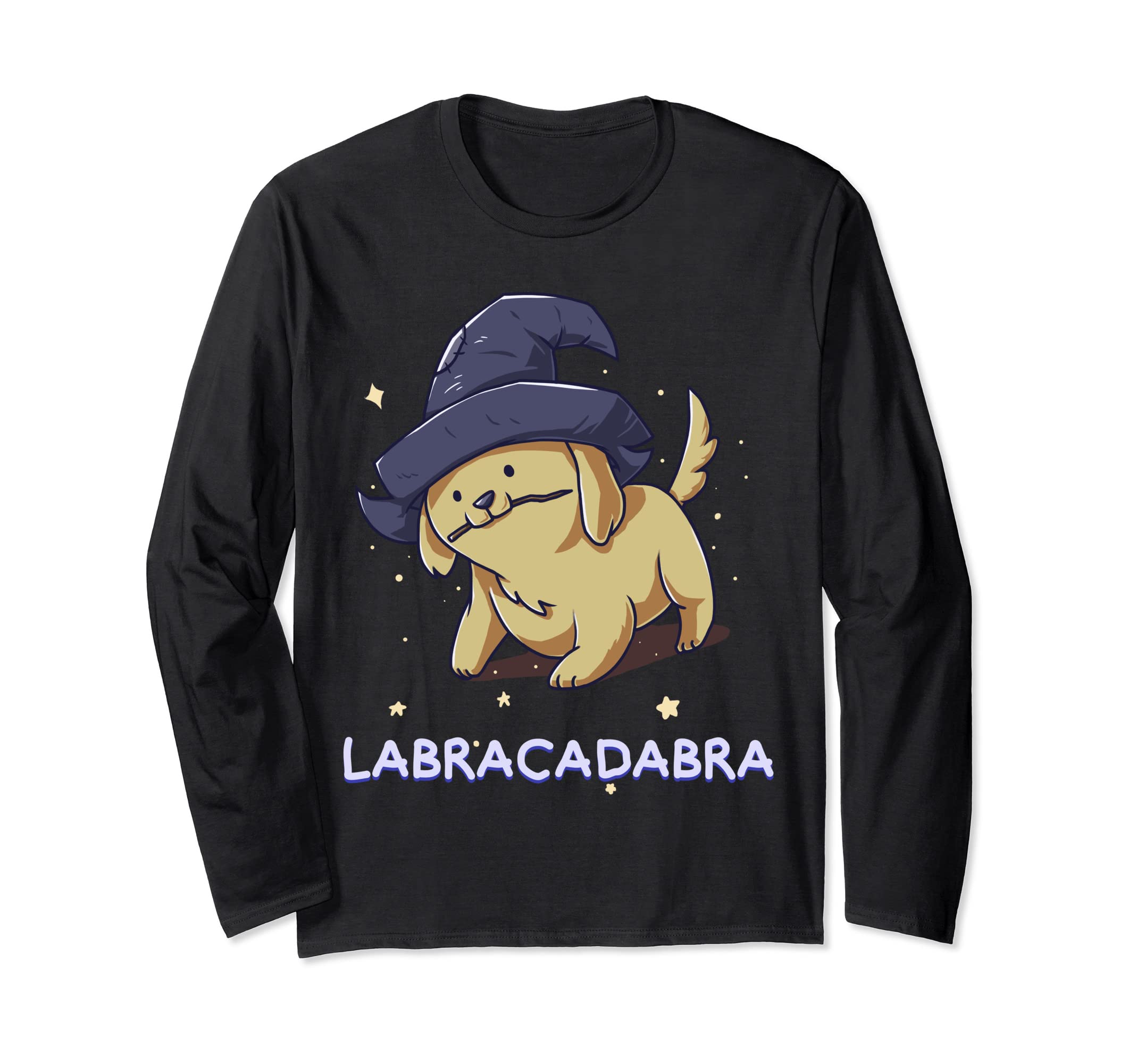 Labracadabra Labrador Retriever Dog Owner Cute Puppy Spell Long Sleeve T-Shirt