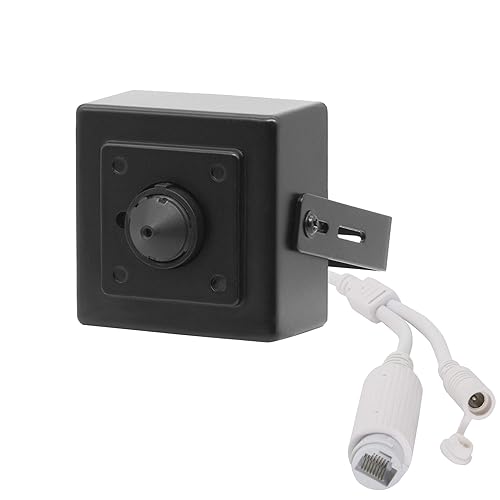 Vonnision POE IP Security Mini Hidden Camera, Wide Angle