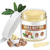 Shea Butter Raw Organic, raw shea butter Cream, Natural Unrefined Body & Face Butter, Deep Hydration, 7.8 oz