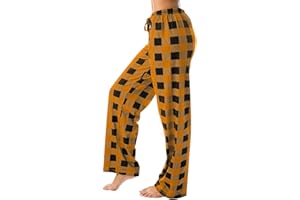 Stutye Womens Plaid Pajama Pants Loose Fit Loungewear Drawstring Soft Pj Bottoms Sleepwear Buffalo Plaid Pajama Pants