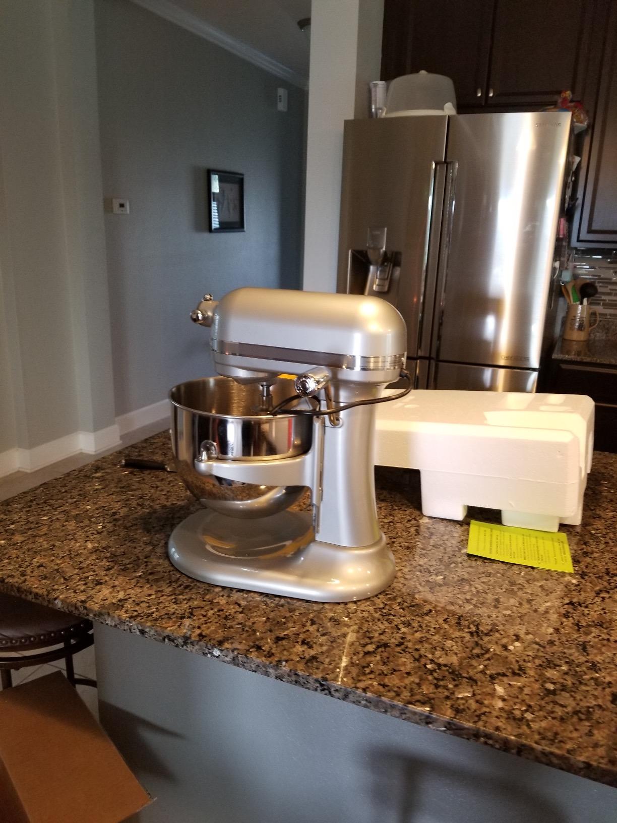 46/mo Finance KitchenAid KSM7586PCA 7Quart Pro Line Stand Mixer