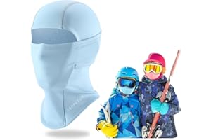 TARPETUR Kids Balaclava Ski Mask - Winter Face Mask - Thermal Windproof Kids Balaclava Mask for Cold Weather Boys Girls