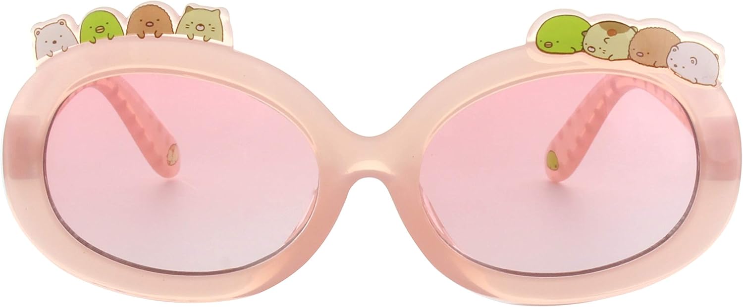 Amazon Co Jp サングラス キッズ 子供用 Uv カット 女の子 すみっコぐらし ピンク 1141 ホーム キッチン