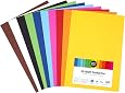 Lot De 50 Feuilles Cartonnées A3 210g/m² - Arc-en-Ciel - 100% Recyclé - Loisirs Créatifs