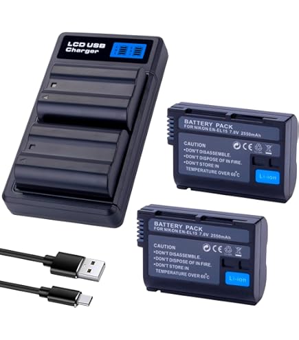 Amazon.com : Kastar 1-Pack Battery Replacement for Nikon Z 5 Z5, Z