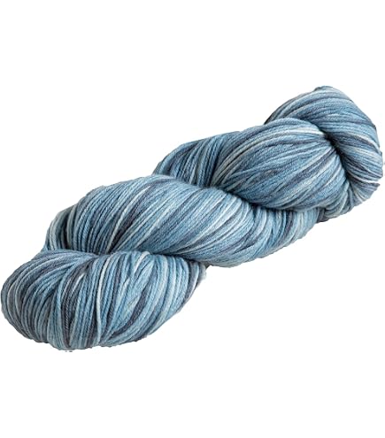 100% Highland Wool Yarn - 3 Skeins Fingering Weight, 150g Total, Sourced From Peru, Super Soft For Knitting & Crochet