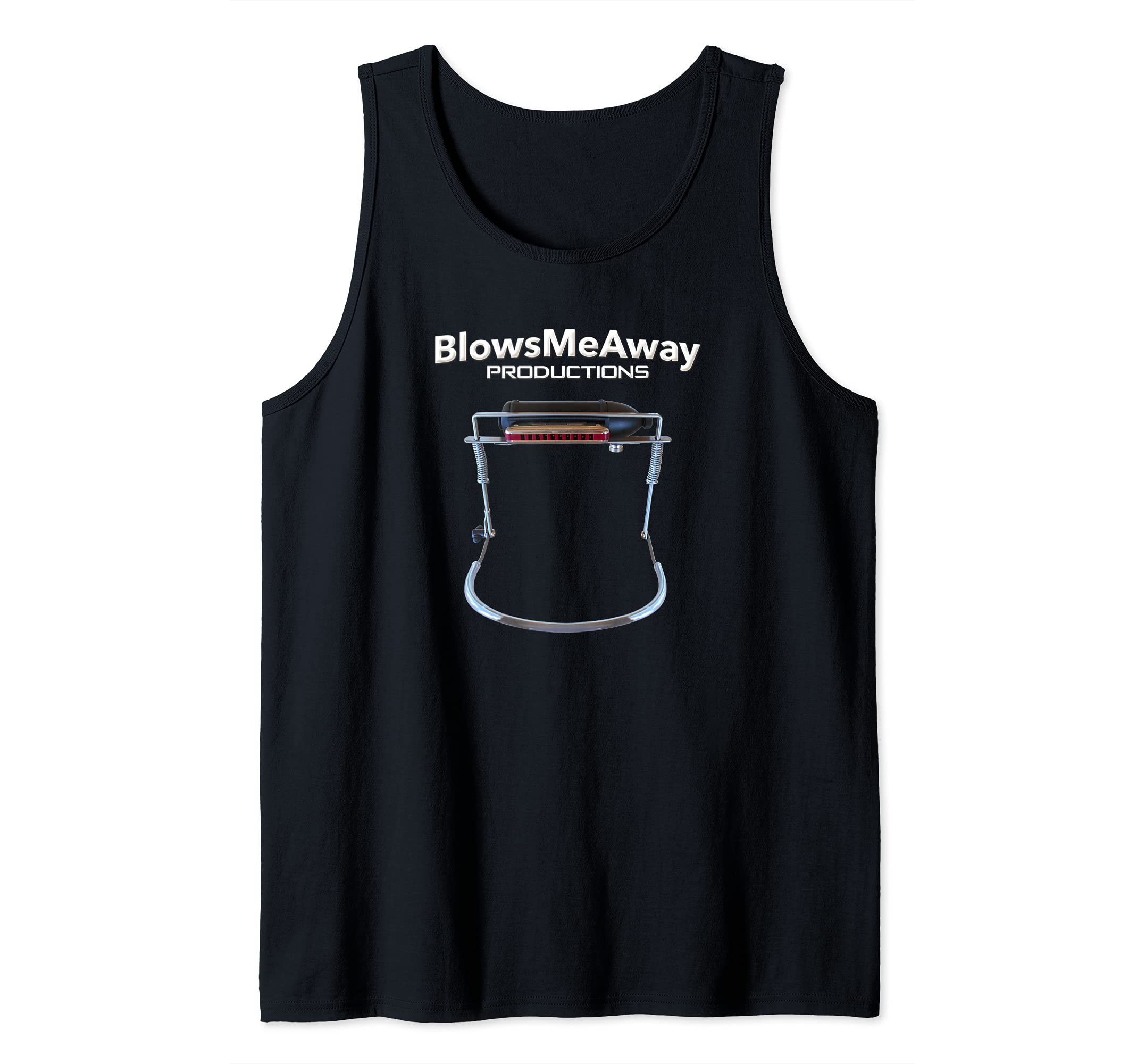 BlowsMeAway Productions Rackit! Harmonica Microphone Tank Top