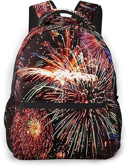 Amazon Co Jp 美しい花火 大容量 旅行 リュック 軽い ビジネス リュック2way バックパック 機内持ち込み 収納力抜群 出張 盗難防止 16インチpc バッグ 服 ファッション小物