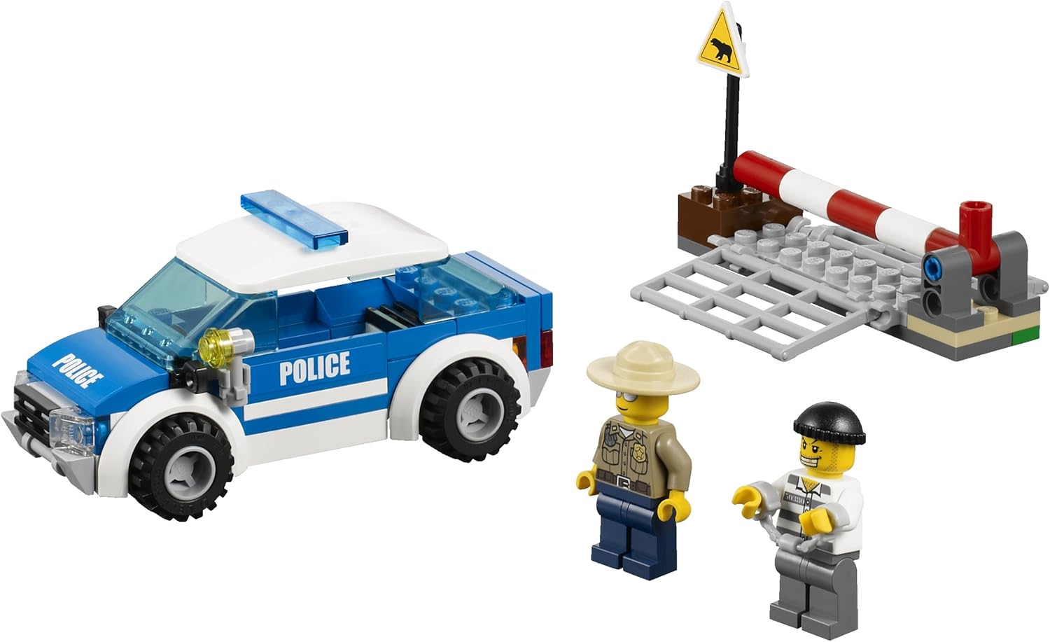 lego police patrol car