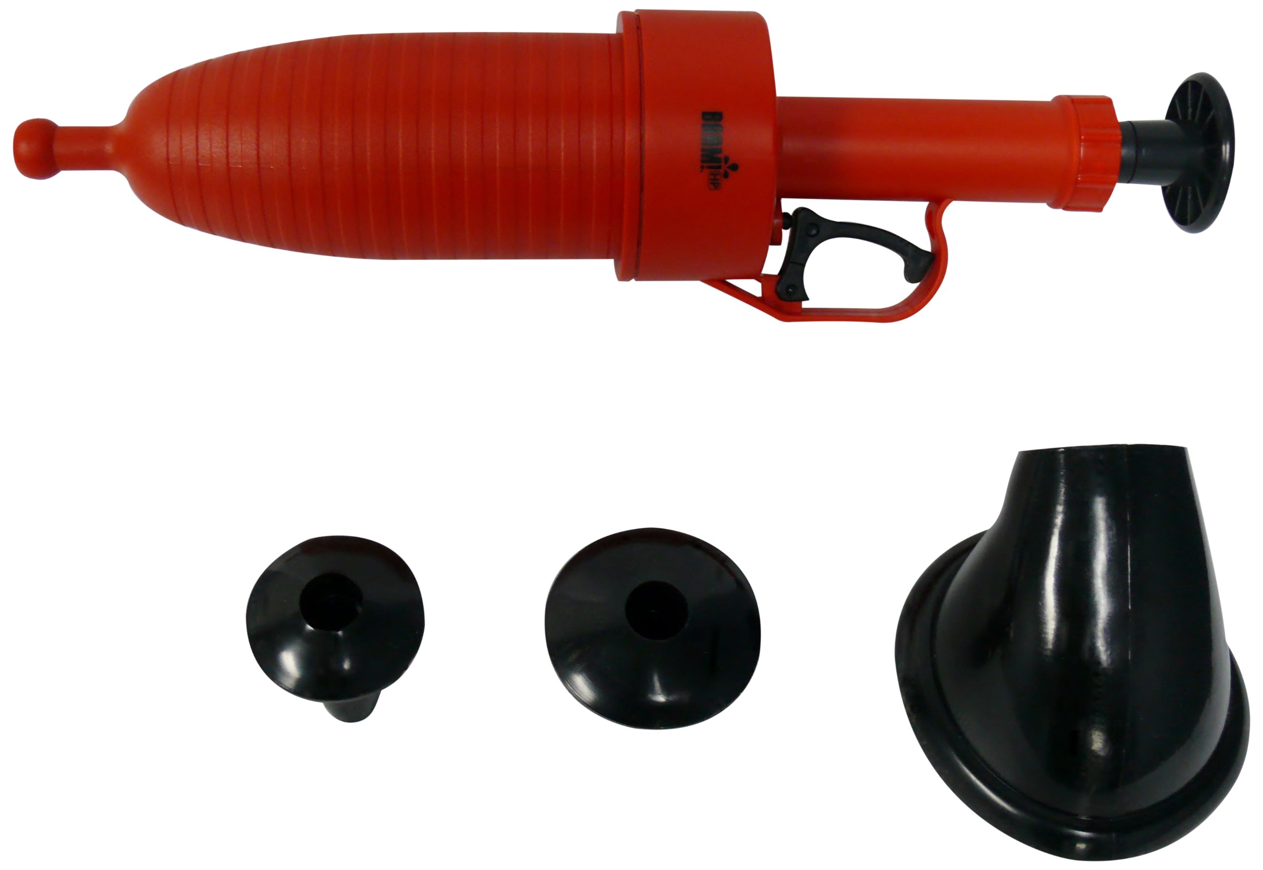 CLR Power Plumber Pressurized Drain Opener Plunger Kit, 4.5