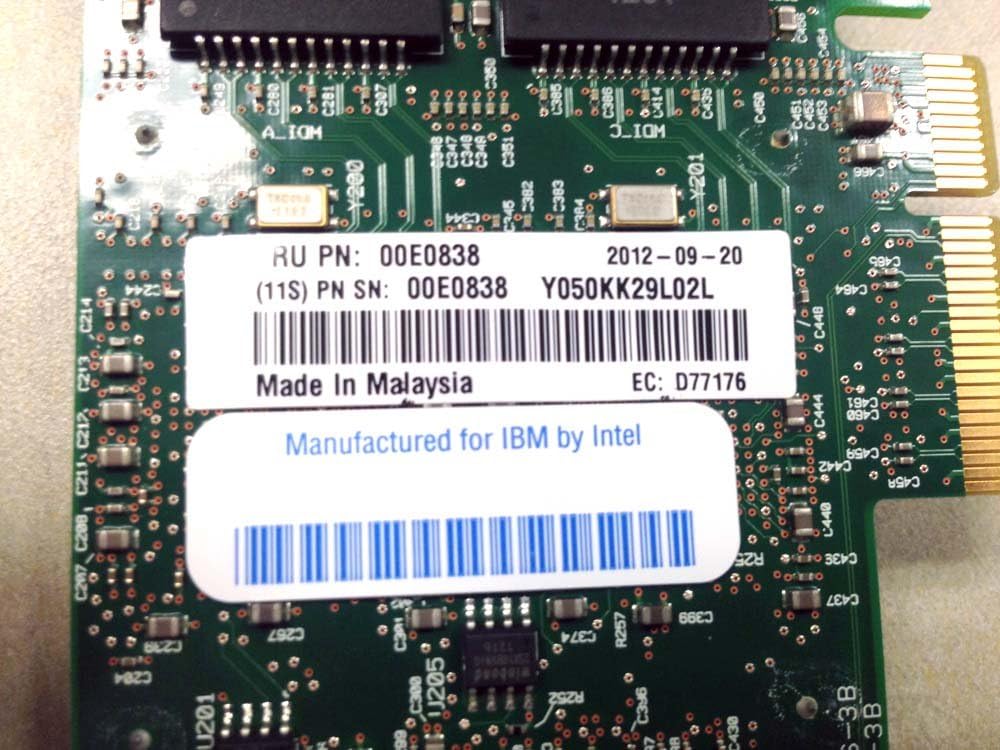 IBM 46Y3512 1GB 4-PORT PCIE (X4) ETHERNET TX - Image 4