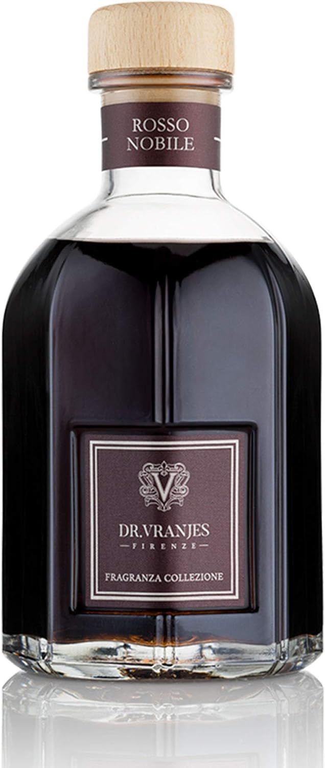Dr. Vranjes, Rosso Nobile 500 ml, Reed Diffuser, Home Fragrance, Main Scent Fruity, Atmosphere Relaxing, Area: Day