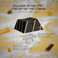 GMKWTL XVX Topograph Shine Through Keycaps Side