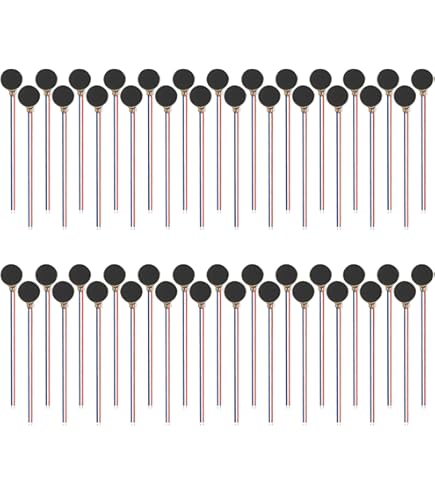 50Pcs Mini Vibration Motors, DC 3V 10x2.7mm Anti Interference Small Lightweight Low Noise Micro Vibrating Motor Micro Motor with Strong Vibration Sense for Watches Mobile Phones - Amazon.com 50Pcs Mini Vibration Motors, DC 3V 10x2.7mm Anti Interference Small Lightweight Low Noise Micro Vibrating Motor Micro Motor with Strong Vibration Sense for Watches Mobile Phones - Amazon.com
