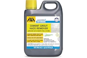 FILA Surface Care Solutions DETERDEK Cementitious Grout Haze Remover, Effective Against Rust Stain, 1 QT