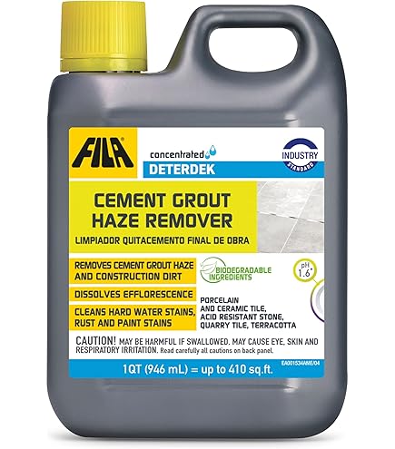 FILA EPOXYOFF, Epoxy Grout Haze Remover, Effectively Removes Epoxy