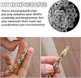 Siqian Loom Bands S Clips 240Pcs Clear Rubber Band Connectors Refill Kit view 5