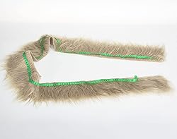 Shaggy Plush Faux Fur Fabric Precut Strips Fluffy