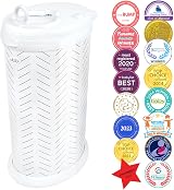 Ubbi Stainless Steel Nappy Bin Odour Locking No Special Bags 55 Nappies view 2
