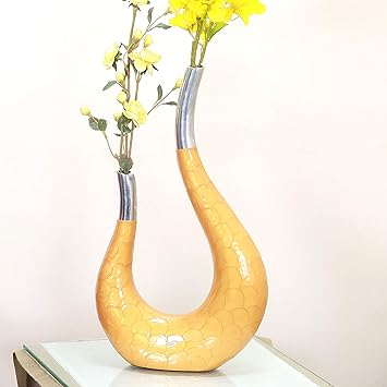 Buy Alnico Decor Aluminium Casted Glossy Finish Designer Flower