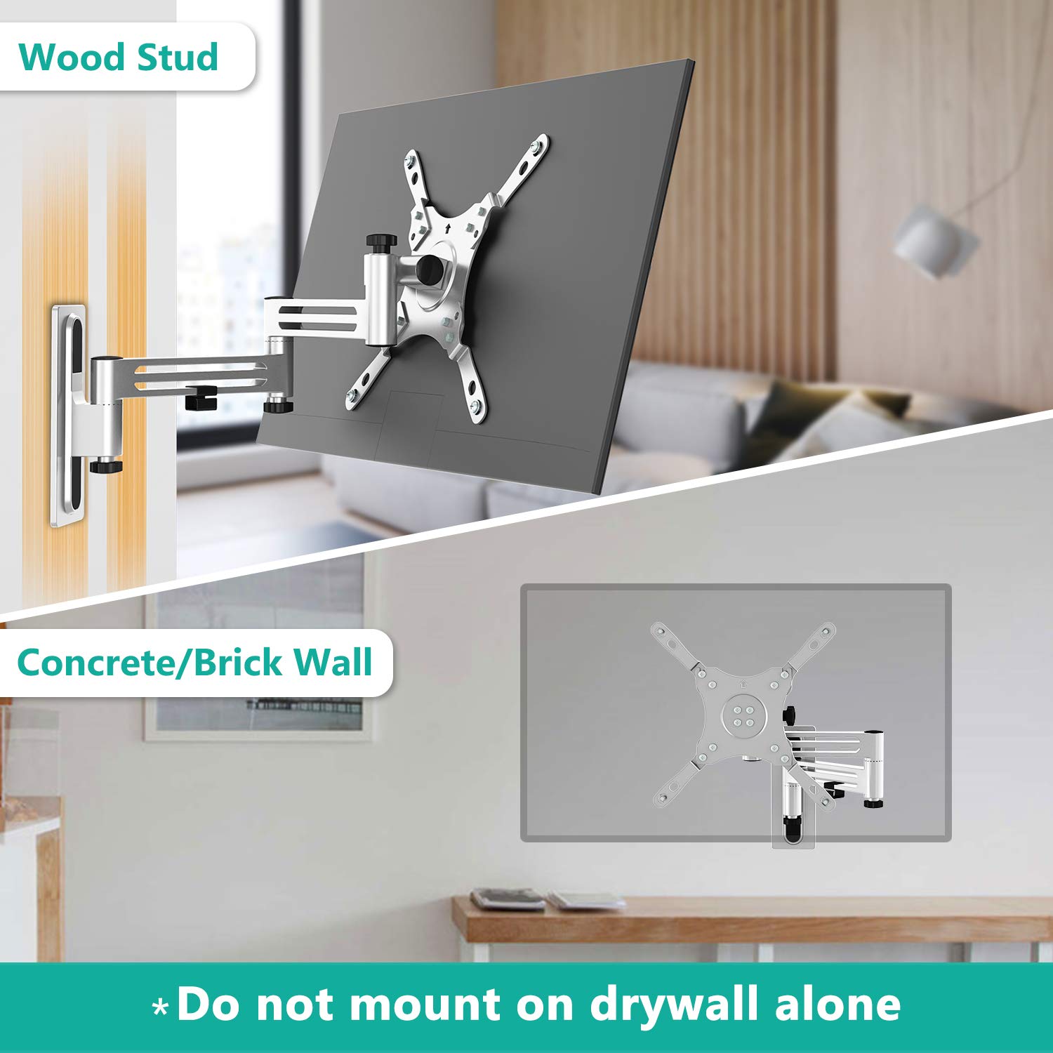 Mua WALI RV TV Mount, Lockable TV Wall Mount for Camper Trailer Motor ...