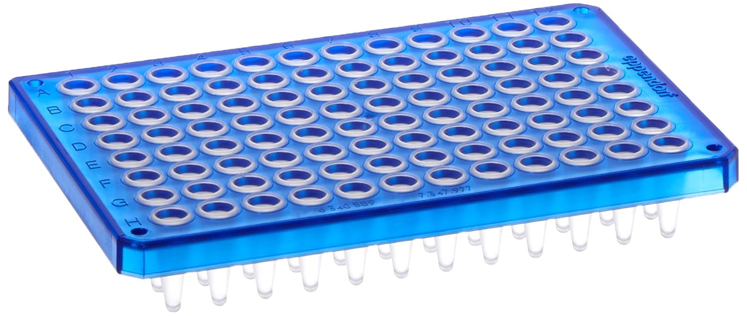 Eppendorf 0030129334 Twin.tec Blue SemiSkirted Microbiology 96Well