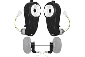 CILEHALL 12V 30000RPM Motor 12V Kids Ride On Car Gearbox,Electric Motor Gearbox Motorcycles High Speed RS550 Drive Engine Match Kids Ride On Toys Car Motors(2Pcs)