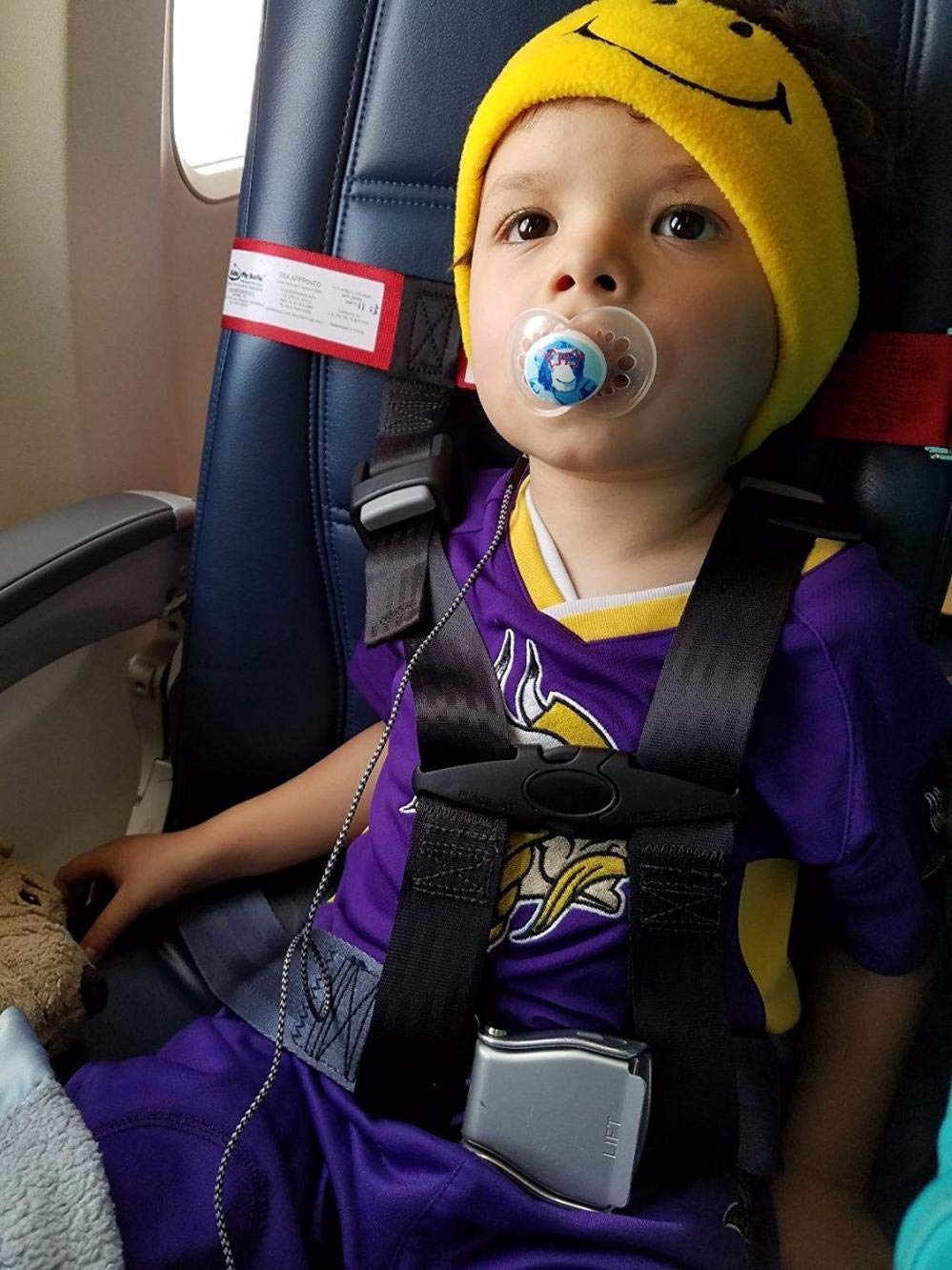 child restraint system for flying
