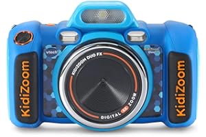 VTech KidiZoom Duo Camera FX Kids Digital Dual Cameras, Blue