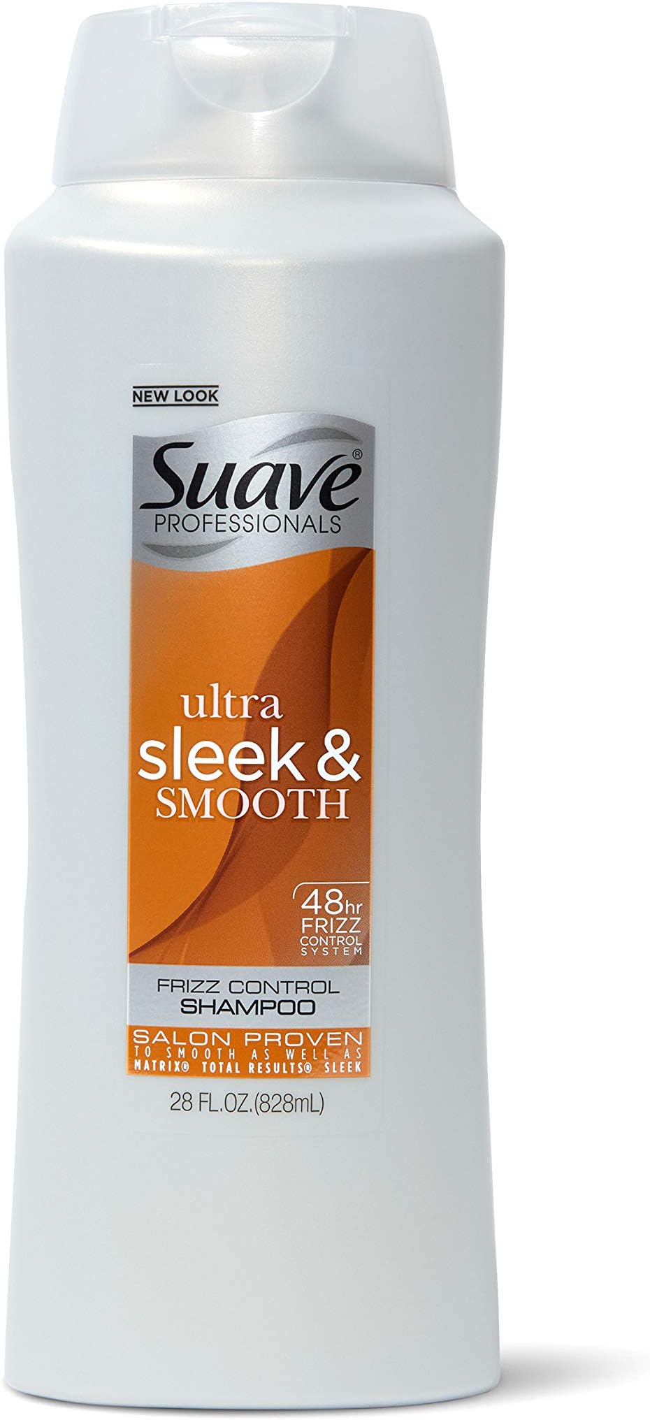 SuaveProfessionals Smoothing Shampoo for Frizz Control Ultra Sleek and Smooth with Vitamin E for Hair 28 oz