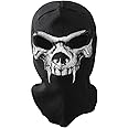 Lyxaof Ghost Balaclava Skeleton Ski Mask Ghost Cod Halloween Cosplay Costume Ghost Balaclava MW2 Windproof Face Skull Masks