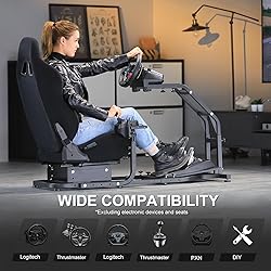 Marada Racing Sim Cockpit Stand Stable Frame Adapt
