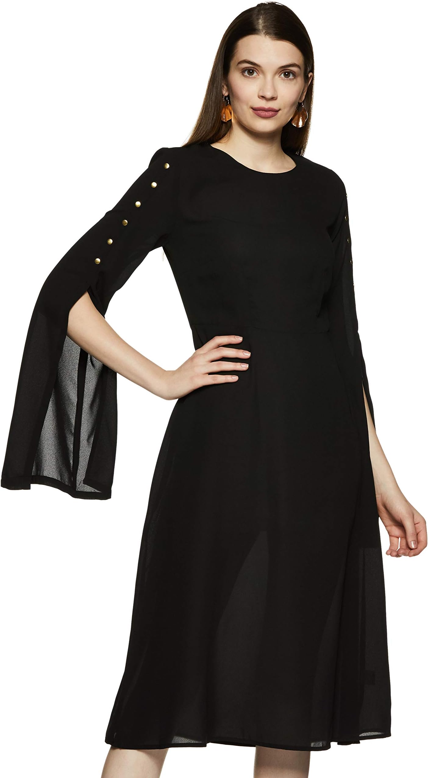 Synthetic a-line Dress