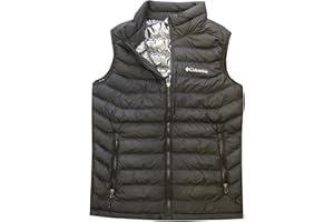 Columbia Mens White Out Omni-Heat Puffer Vest