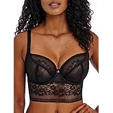 Freya Women's Sydnie Underwire Longline Bra Black