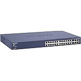 NETGEAR ProSAFE 24-port Fast Ethernet Smart Switch with PoE (FS728TP)
