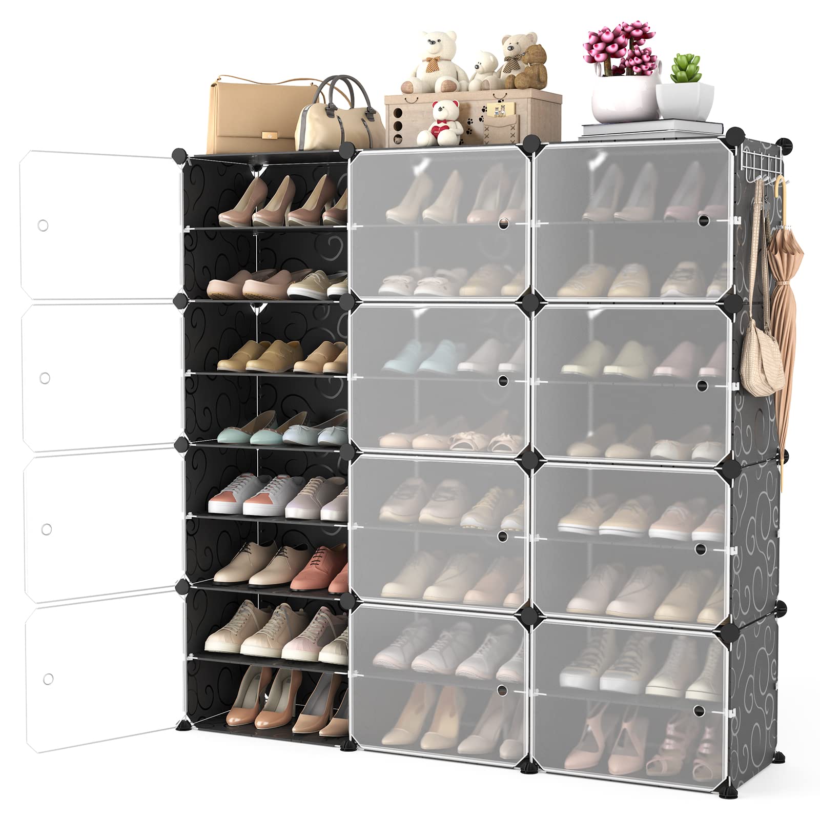 Diy Mens Shoe Organizer Portable Shoe Rack Organizer With Door 48