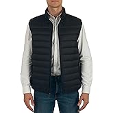 Alpine Swiss Clark Mens Puffer Vest Down Alternative Water Resistant Packable Outerwear Zip Up Pockets Warm Versatile Layer