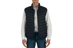 Alpine Swiss Clark Mens Puffer Vest Down Alternative Water Resistant Packable Outerwear Zip Up Pockets Warm Versatile Layer