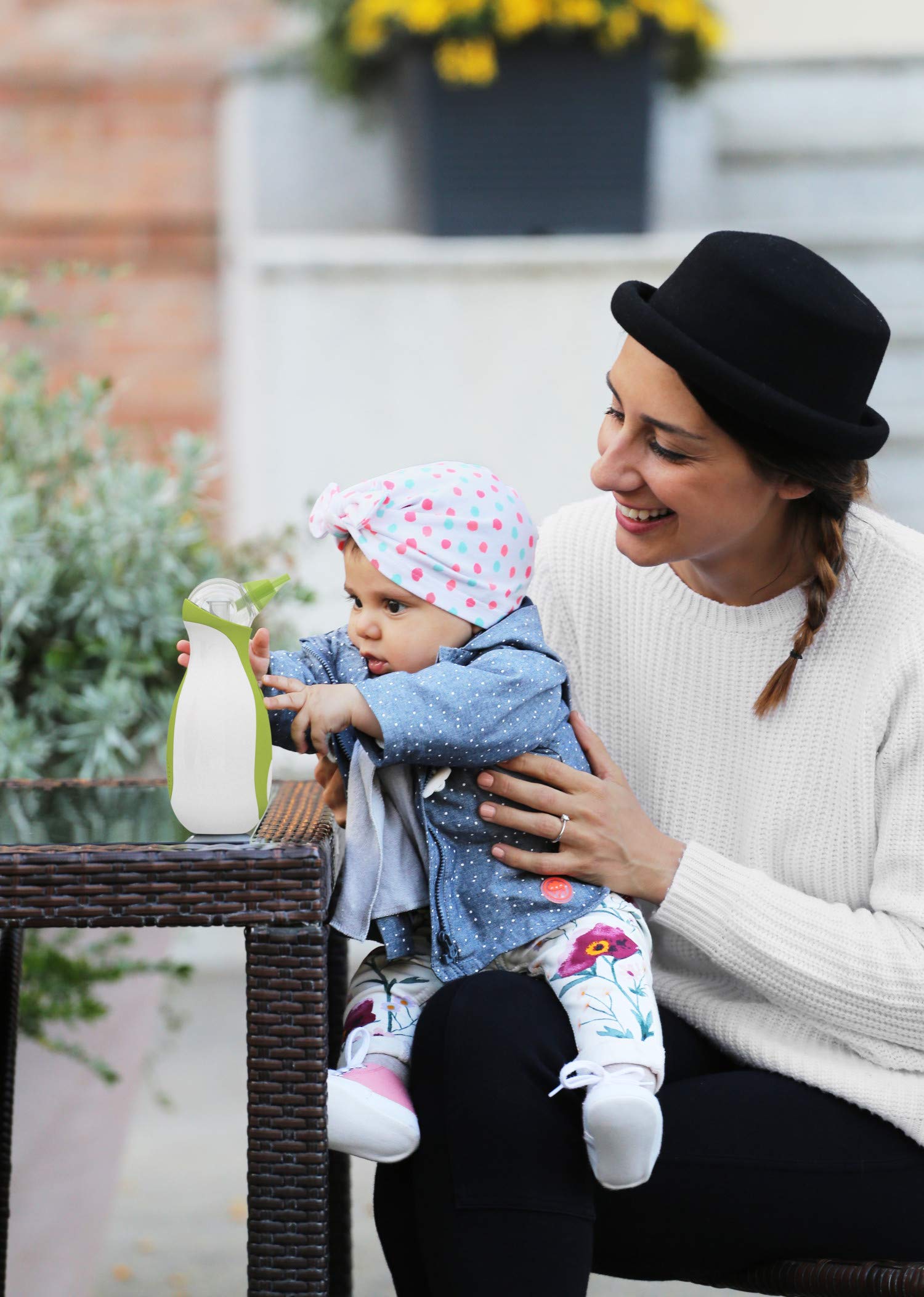 Nosiboo Go Nasal Aspirator for Babies | Electric Nose Sucker | Made in EU | Portable, Battery-Operated | Premium Quality | UPT Powered Suction